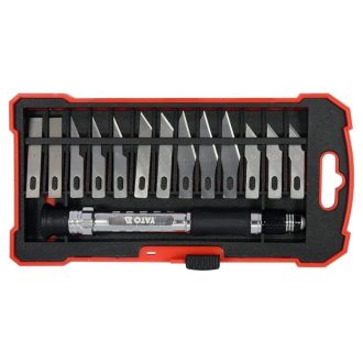 YATO Holzschnitzmesser Set 14-teilig