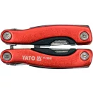 YATO Multifunktionswerkzeug (Taschenmesser) + Hülle Aluminium