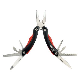   YATO Multifunktionswerkzeug (Taschenmesser) + Hülle Aluminium