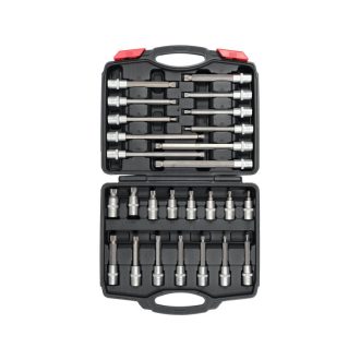 YATO Steckschlüsselsatz 26-teilig 1/2" Spline