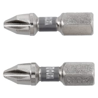 YATO Bit-Spitze PH2 x 25 mm (2 Stück)