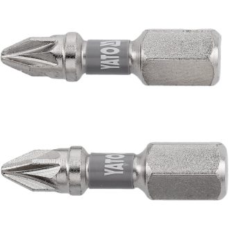 YATO Bit-Spitze PZ1 x 25 mm (2 Stück)