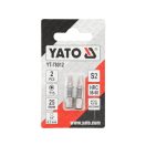 YATO Bit Spitze T15 x 25 mm (2 Stück)
