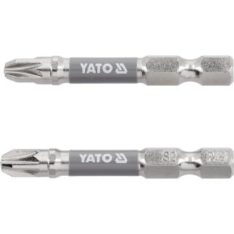 YATO Bit-Spitze PZ3 x 50 mm (2 Stück)