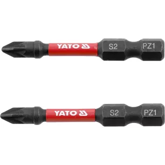 YATO Impact Bit PZ1 x 50 mm (2 Stück)