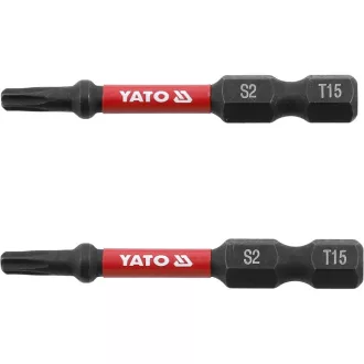 YATO Impact Bit Spitze T15 x 50 mm (2 Stk)