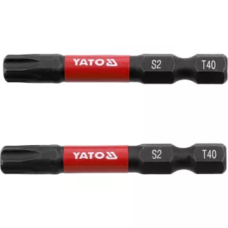 YATO Impact Bit T40 x 50 mm (2 Stück)