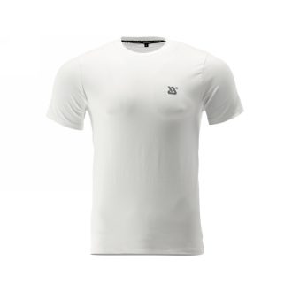 YATO Rundhals-Elastik-Shirt Größe S in Weiß