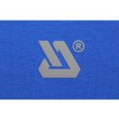 YATO Elastisches Poloshirt mit Rundhalsausschnitt, Größe L, blau