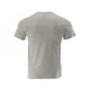 YATO Rundhals-Stretch-T-Shirt, Größe XXL, grau