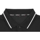 YATO Kragen-T-Shirt Größe M schwarz