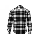 YATO Kariertes Hemd Größe XL, weiß