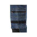 YATO Arbeitsschutzjeans lange Hose Größe L/XL 17 Taschen dunkelblau