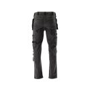 YATO Arbeitsschutzjeans lange Hose Größe M 17 Taschen grau