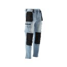 YATO Arbeitsschutzjeans lange Hose Größe L/XL mit 17 Taschen