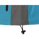 YATO Arbeitsschutz-Softshelljacke mit Kapuze blau-grau Größe XXXL