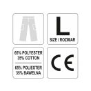 YATO Arbeitsschutzhose L Größe 5 Taschen Dan