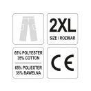 YATO Arbeitsschutzhose Größe 2XL 5 Taschen Dan