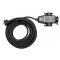 YATO Verlängerungsschaukelkabel gummiisoliert 3 Stecker 20 m 3 x 1,5 mm2