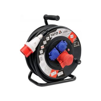 YATO Industriekabeltrommel 25 m 5 x 2,5 mm2 400 V