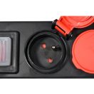 YATO Elektroverlängerung 5-Verteiler 3 m 3 x 1,5 mm2