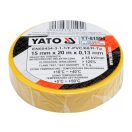 YATO Isolierband 15 x 0,13 mm x 20 m schwarz