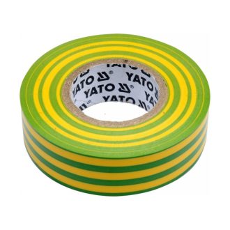 YATO Isolierband 19 x 0,13 mm x 20 m grün-gelb