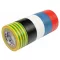 YATO Isolierband 19 x 0,13 mm x 20 m fünf Farben (10 Stück)