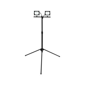   YATO Elektrischer LED Doppelreflektor mit Ständer 3800 lm 2 x 20 W