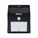 YATO Solar LED Wandleuchte mit Bewegungssensor
