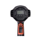 YATO Heißluftgebläse mit Zubehör mit LCD-Display 50 - 650 °C 1600 W