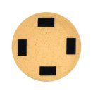 YATO Klettschwamm-Schleifscheibe 390 mm für Wandschleifer YT-82330