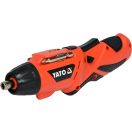 YATO Akkuschrauber 3,6 V (1 x 1,3 Ah Akku + Ladegerät)