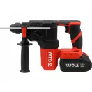 YATO Kombihammer SDS-Plus bürstenlos 18 V (4 Ah Akku + Ladegerät)