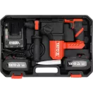 YATO Kombihammer SDS-Plus bürstenlos 18 V (2 x 4 Ah Akku + Ladegerät)