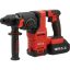 YATO Akku-Bohrhammer bürstenlos SDS-plus 18 V (2 x 4 Ah Akku und Ladegerät)