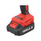 YATO Akku-Bohrschrauber 45 Nm bürstenlos 18 V (2 x 2,0 Ah Akku + Ladegerät)