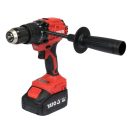 YATO Akku-Schlagbohrschrauber 120 Nm bürstenlos 18 V (2 x 4,0 Ah Akku + Ladegerät)