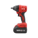 YATO Akku-Schlagschrauber 1/2" 350 Nm bürstenlos 18 V (2 x 4,0 Ah Akku + Ladegerät)