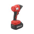 YATO Akku-Schlagschrauber 1/2" 350 Nm bürstenlos 18 V (2 x 4,0 Ah Akku + Ladegerät)