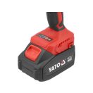 YATO Akku-Schlagschrauber 1/2" 350 Nm bürstenlos 18 V (2 x 4,0 Ah Akku + Ladegerät)