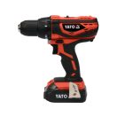 YATO Akku-Bohrschrauber 40 Nm 18 V Li-Ion (1 x 2,0 Ah Akku + Ladegerät)