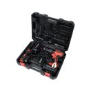 YATO Akku-Schlagbohrschrauber 75 Nm bürstenlos 18 V (2 x 3,0 Ah Akku + Ladegerät)