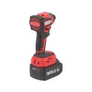 YATO Akku-Schlagschrauber 1/4" 230 Nm bürstenlos 18 V (1 x 4,0 Ah Akku + Ladegerät)