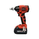 YATO Akku-Schlagschrauber 1/2" 250 Nm bürstenlos 18 V (1 x 3,0 Ah Akku + Ladegerät)