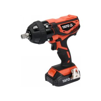   YATO Akku-Schlagschrauber 1/2" 300 Nm 18 V Li-Ion (1 x 2,0 Ah Akku + Ladegerät)