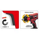 YATO Akku-Schlagschrauber 1/2" 300 Nm 18 V Li-Ion (ohne Akku + Ladegerät)