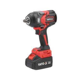   YATO Akku-Schlagschrauber 1/2" 1200 Nm bürstenlos 18 V (1 x 4,0 Ah Akku + Ladegerät)