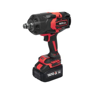   YATO Akku-Schlagschrauber 3/4" 2400 Nm bürstenlos 18 V (1 x 6,0 Ah Akku + Ladegerät)
