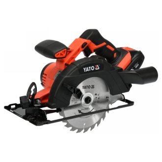   YATO Akku-Handkreissäge 165 mm 18 V Li-Ion (1 x 2,0 Ah Akku + Ladegerät)